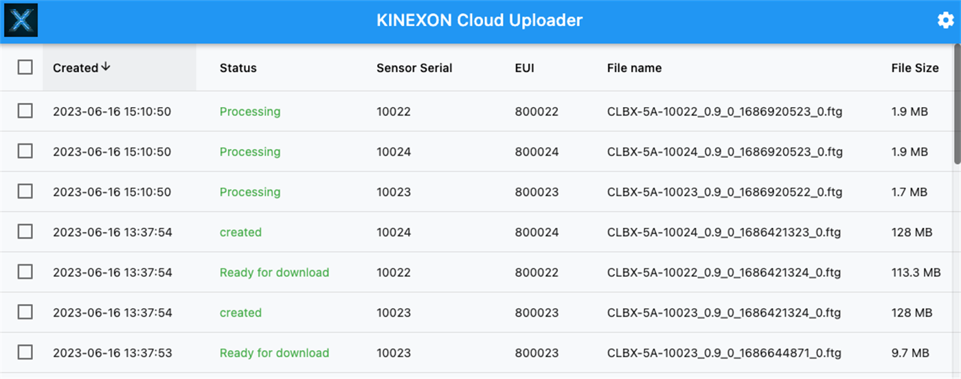 #1. KINEXON Cloud Uploader (Windows) By: KINEXON GmbH