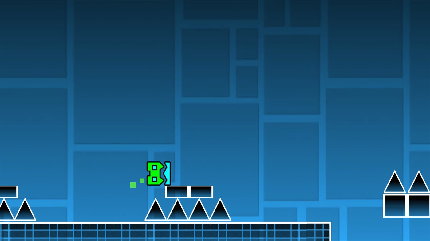 #3. Geometry Cube Dash (Windows) 由: CABA Game Studios