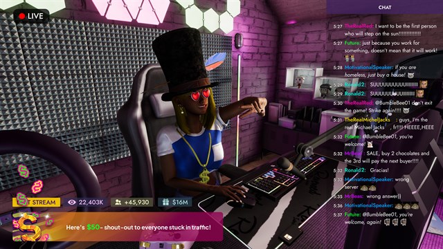STREAMER SIMULATOR 2026 screenshot 4