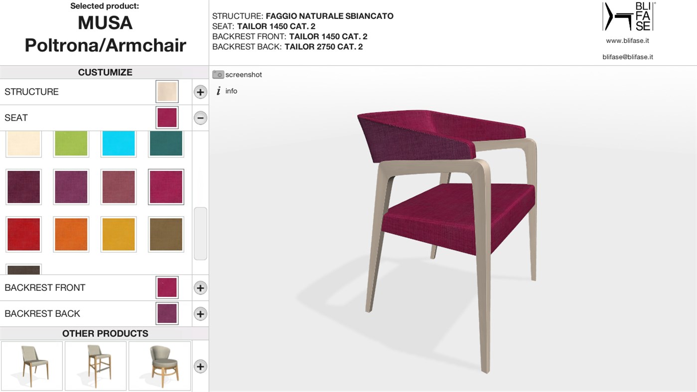 #2. Blifase 3D Configurator (Windows) 게시자: Ubiz3D s.r.l.s.