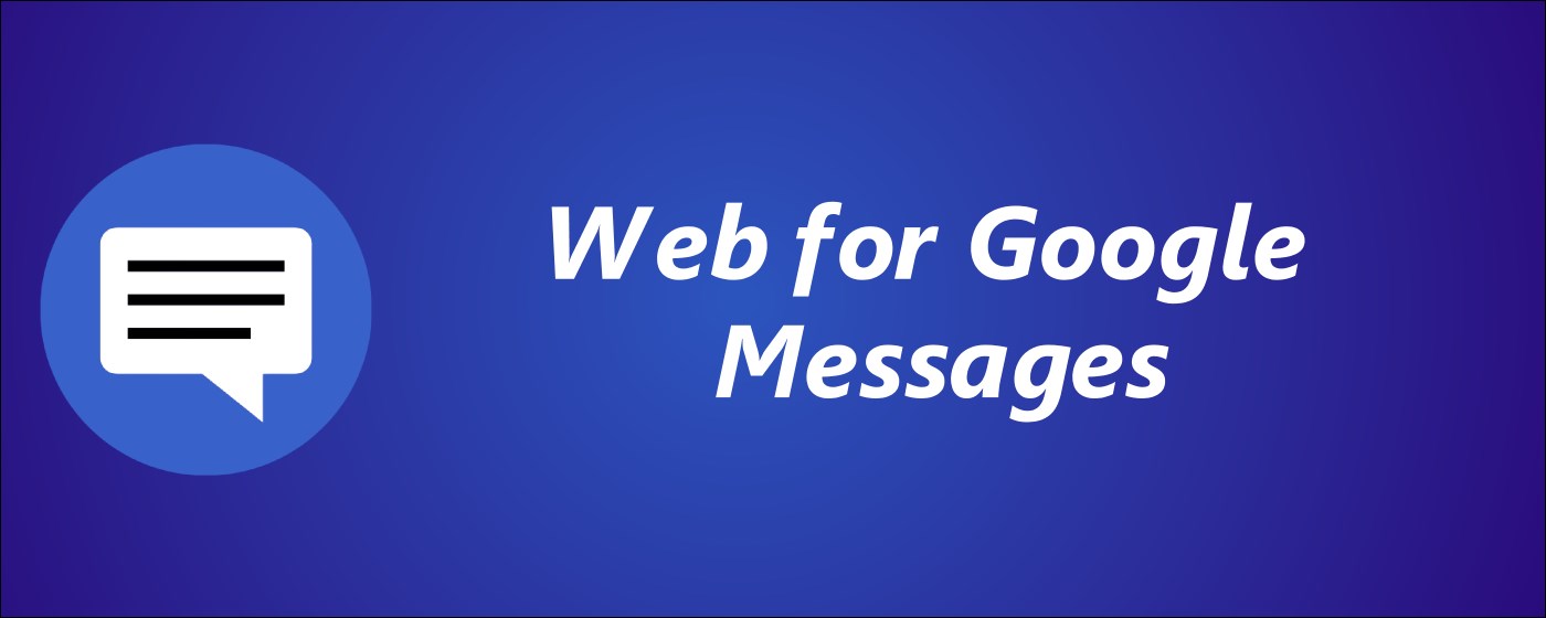 Web for Google Messages marquee promo image