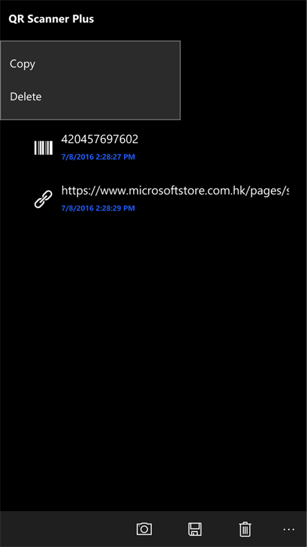 #4. QR Scanner Plus (Windows) Bởi: KKStephen