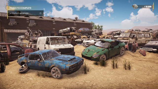 Junkyard Garage Simulator screenshot 4