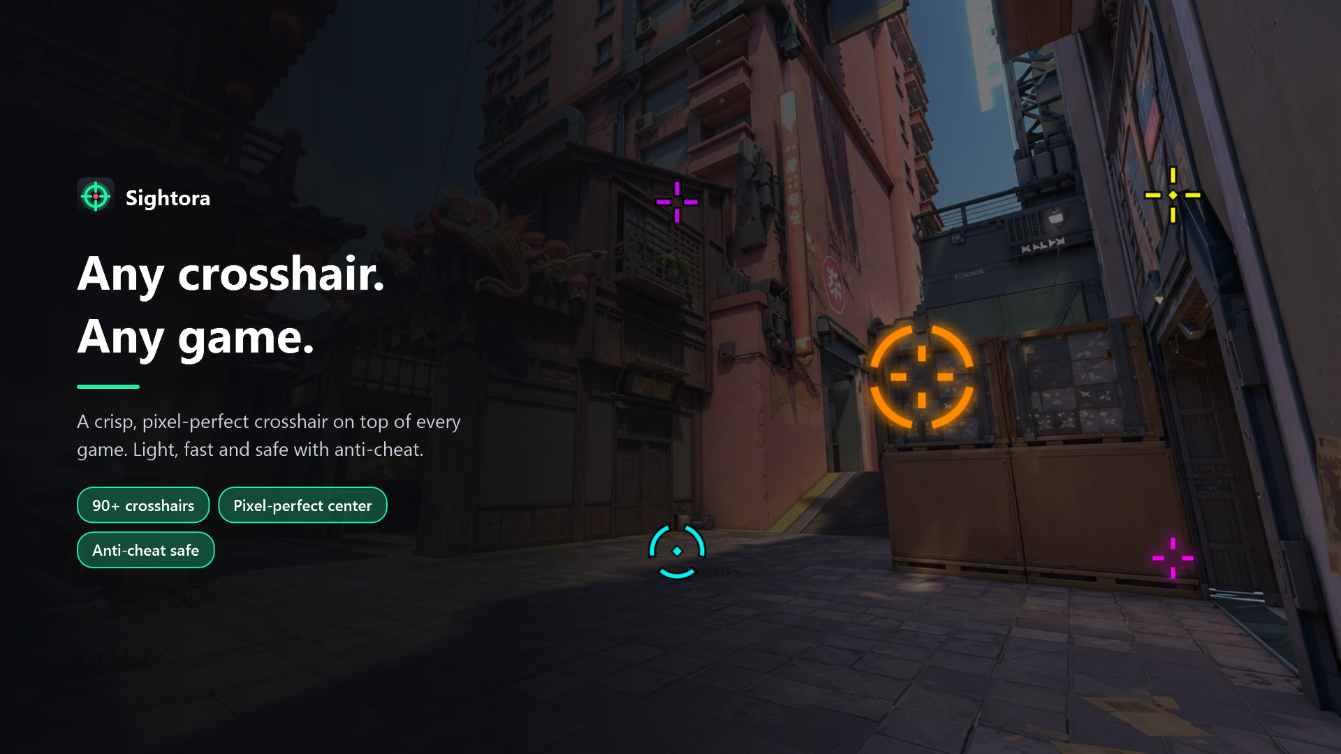 Sightora - Custom Crosshair Overlay - Download and install on