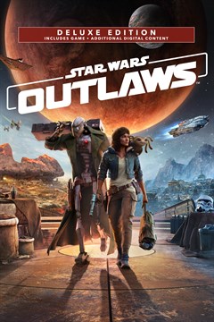 Cover poster for Star Wars Outlaws Deluxe Edition