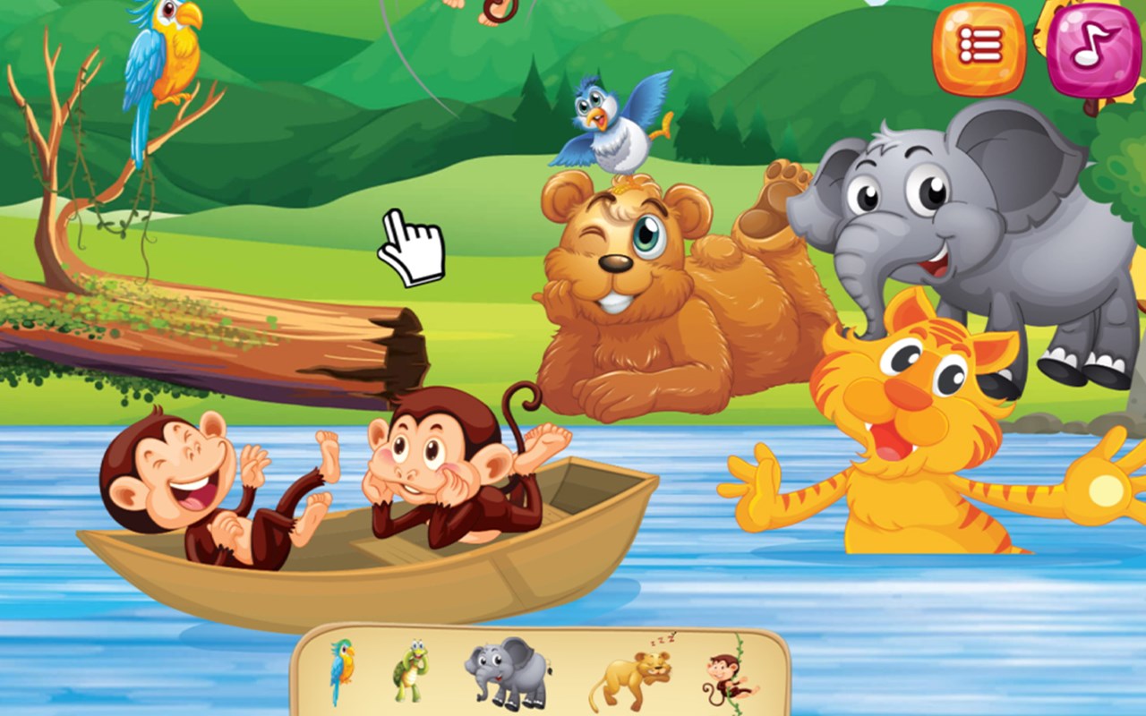 Find Animals For Kids Game