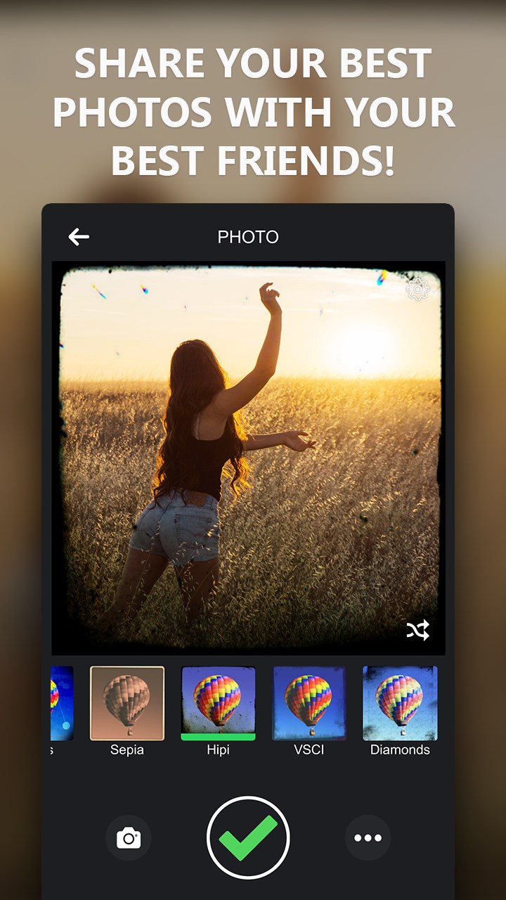 Camera and Photo Filters for Windows 10 Mobile