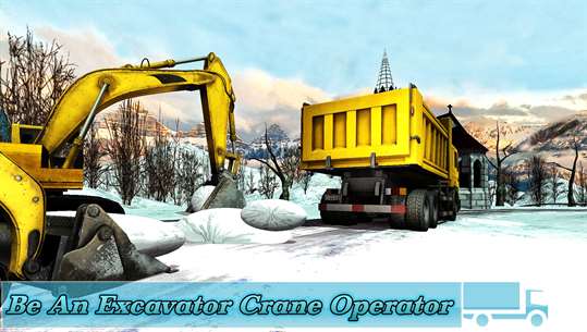 Heavy Snow Excavator: Blower & Truck Driving screenshot 2