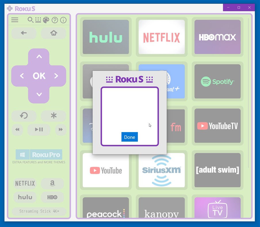 #3. Roku Simple Remote (Windows) Door: Cheero