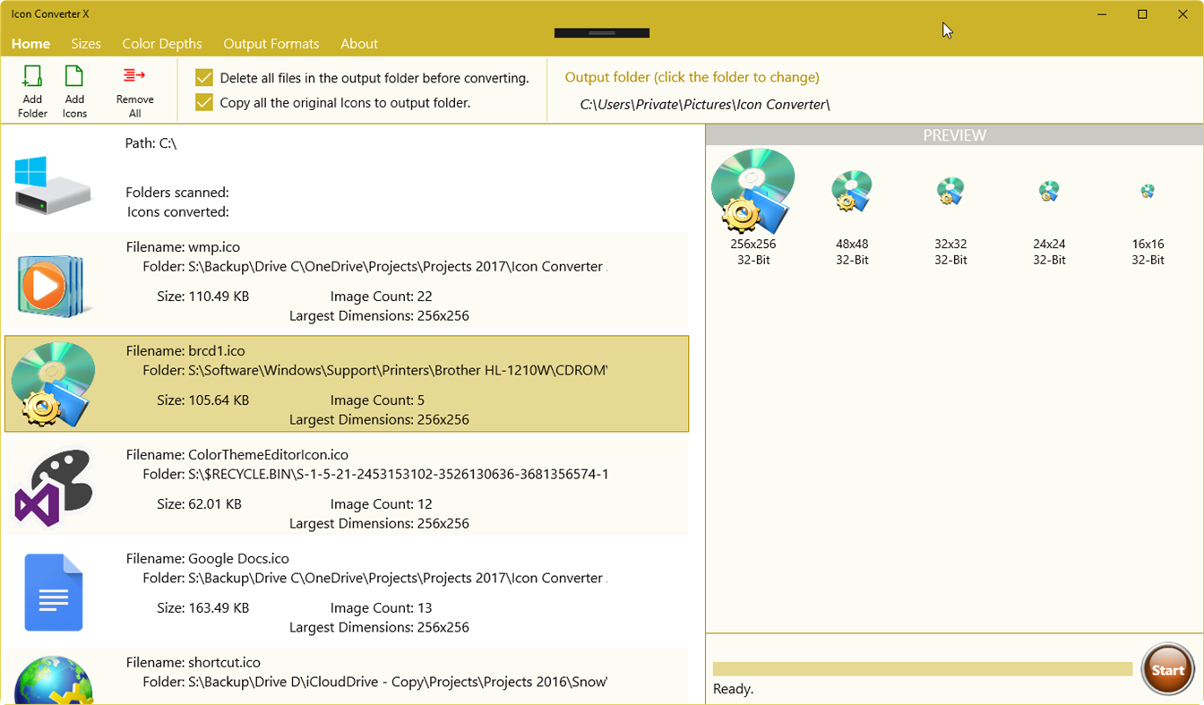 #2. Icon Converter (Windows) Von: Duckhead Software