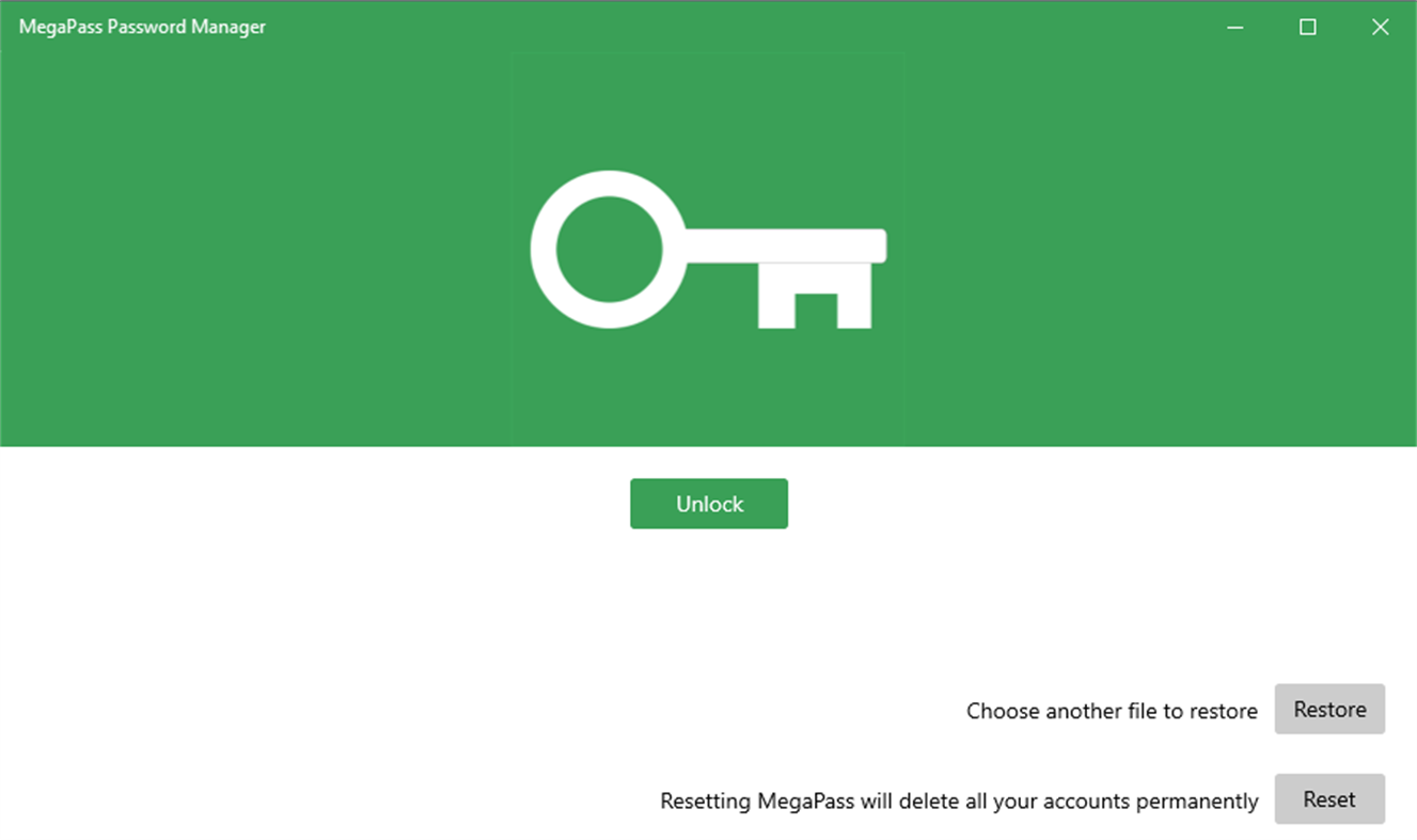 #5. Password Manager - MegaPass (Windows) Door: Megaish