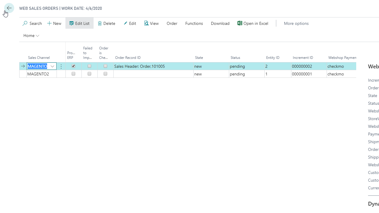 Snapshot 2 of Tinx Magento 2 Connector