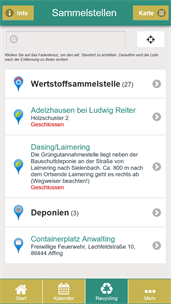 Aichach-Friedberg Abfall-App screenshot 5