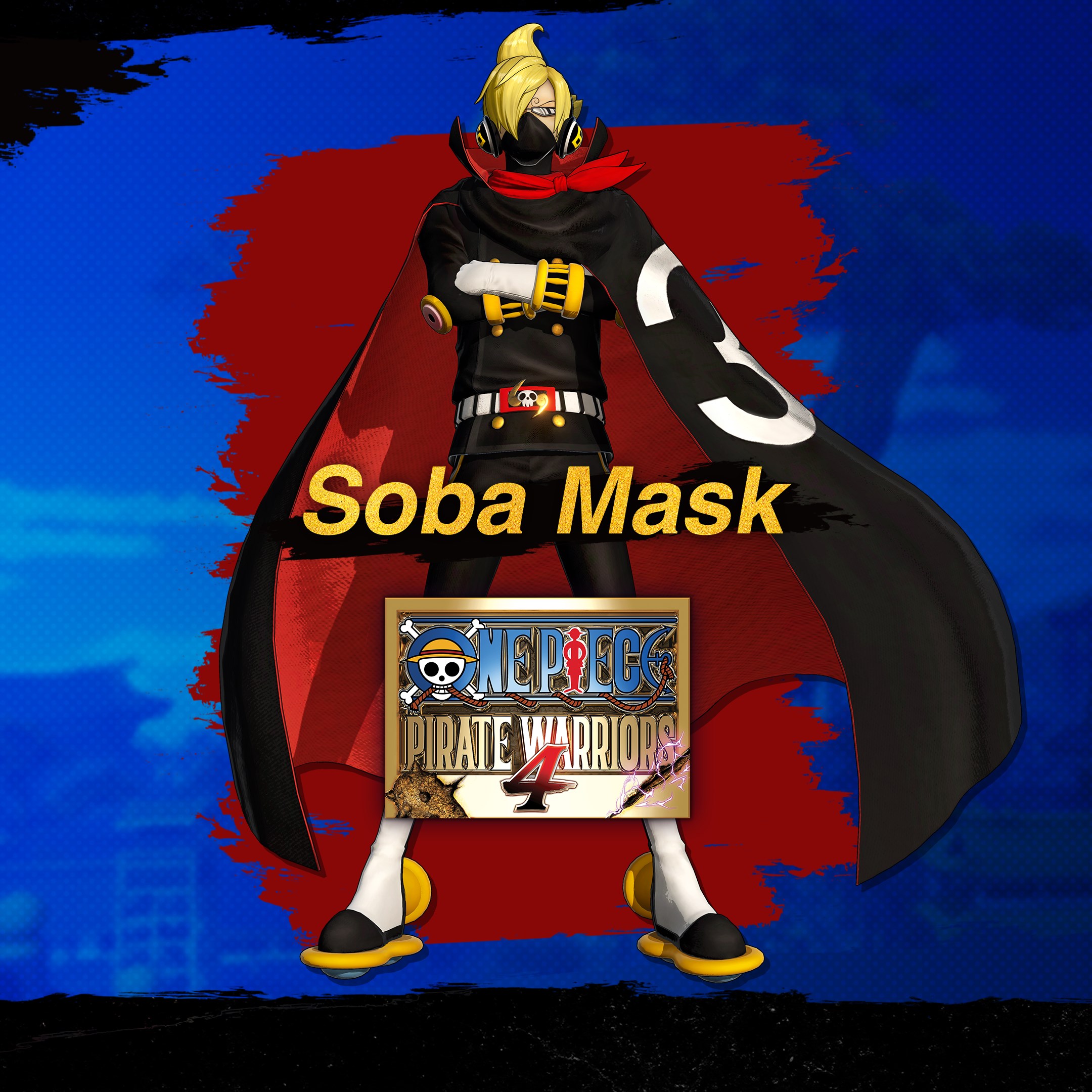 ONE PIECE: PIRATE WARRIORS 4 Sanji Costume "Soba Mask"