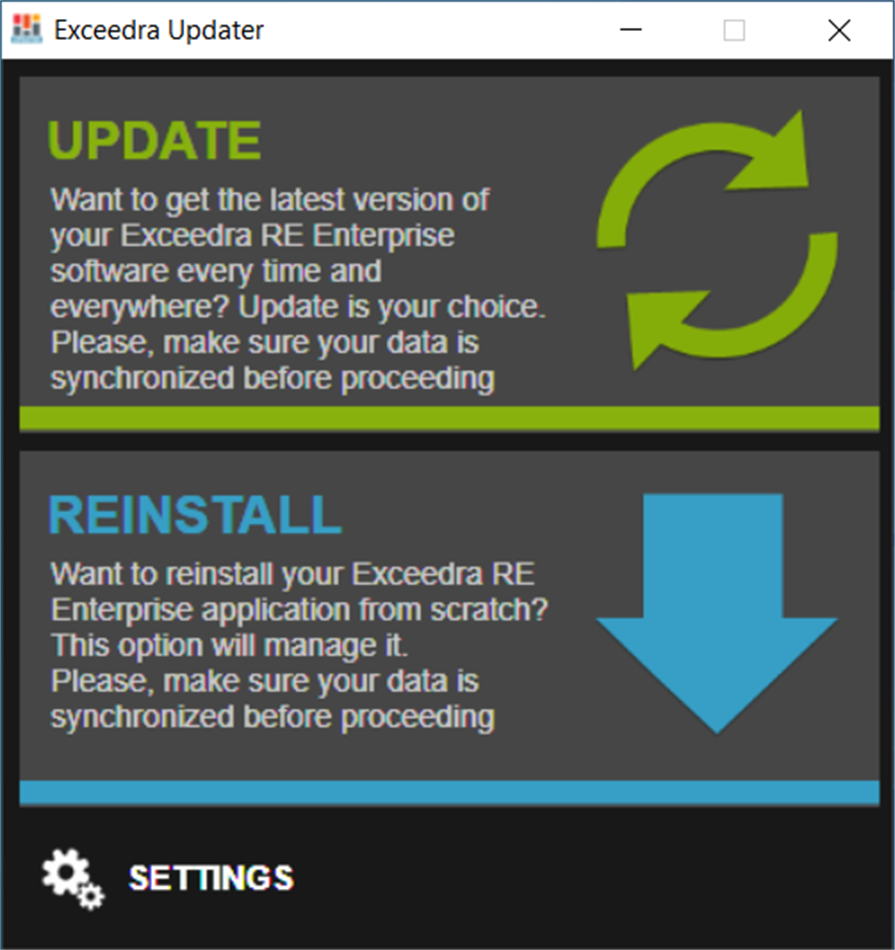 Exceedra Updater (Windows) 게시자: AFS Technologies, Inc.