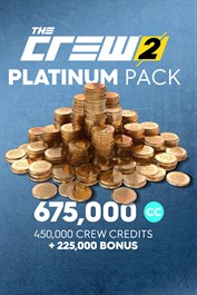 Crew Credits pour The Crew 2 - Pack Platine