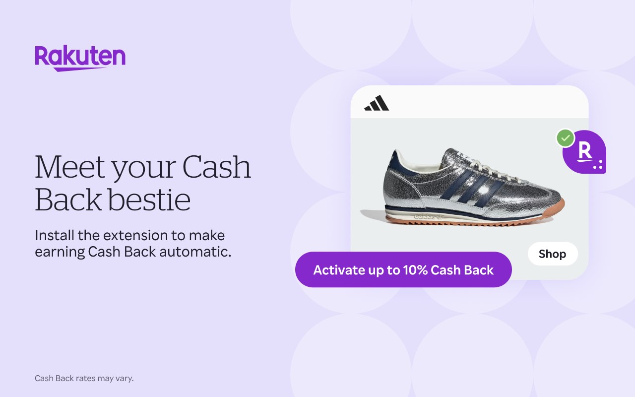 Rakuten: Get Cash Back For Shopping