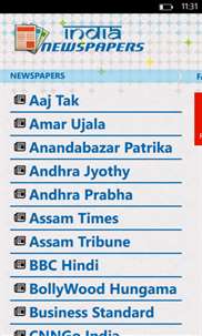 India Newspapers screenshot 1