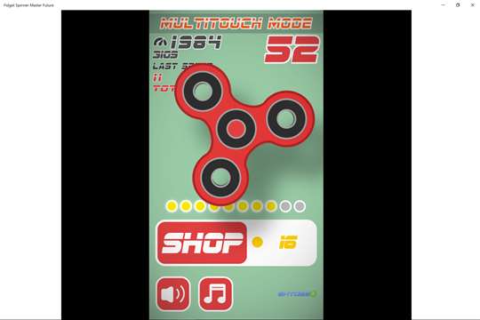 Fidget Spinner Master Future screenshot 2