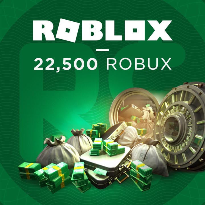 Roblox 22.500 ROBUX [ Leia uma descrição para INFO