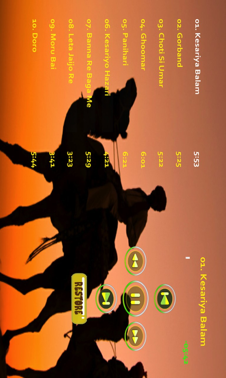 Screenshot 1 Rajasthani Langas Instrumental windows