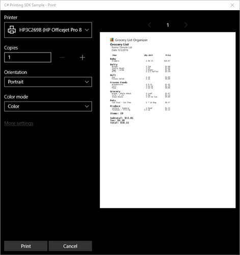 Grocery List Organizer Screenshots 2