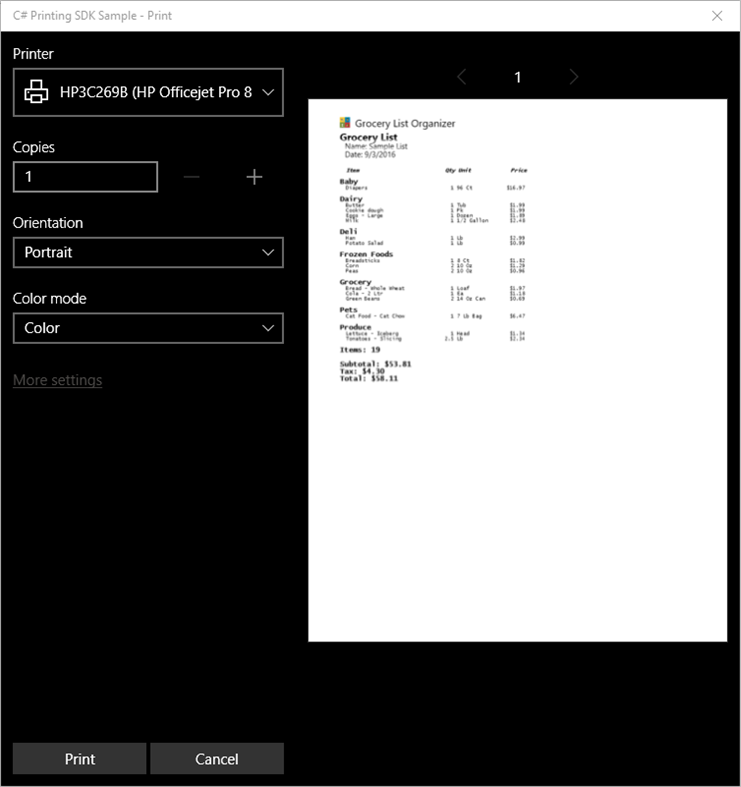 #2. Grocery List Organizer (Windows) Göre: Michael G