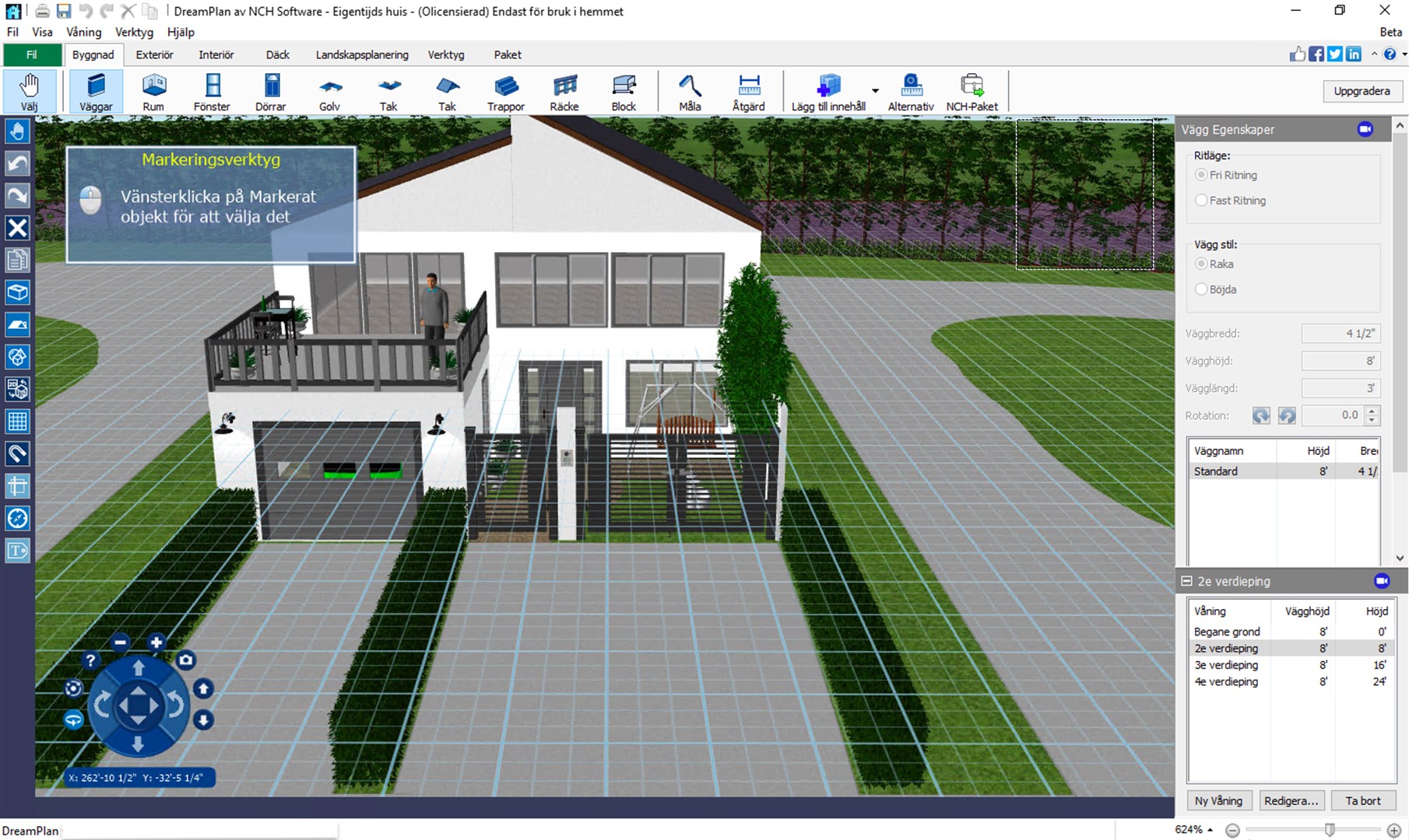 DreamPlan Designprogram för ditt hem – Các ứng dụng của Microsoft