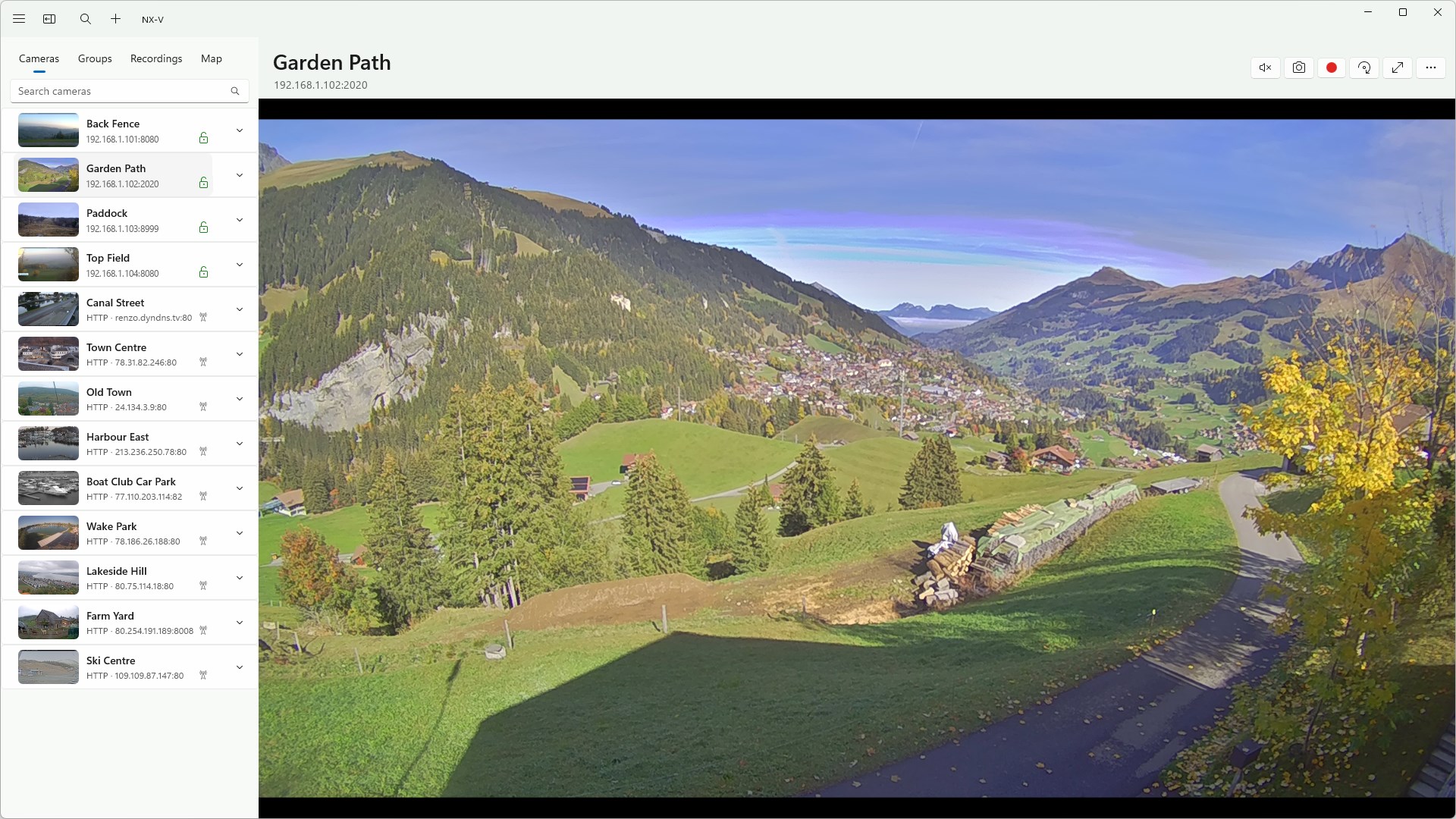 NX-V screenshot