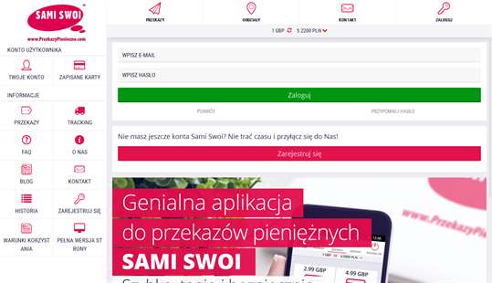 Sami Swoi Przekazy Pieniężne screenshot 1