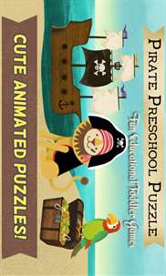 Pirate Preschool Puzzle Games HD screenshot 1