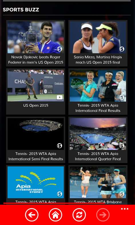 Ten Sports Mobile Screenshots 2