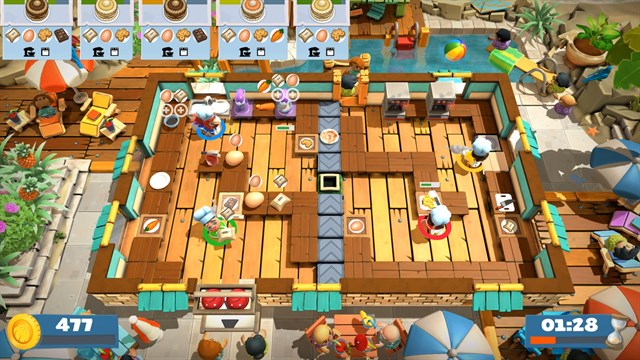Overcooked! 2 - Surf 'n' Turf screenshot 2