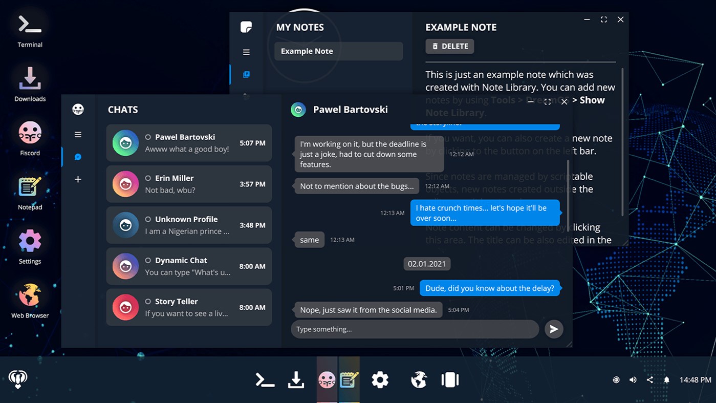 #3. Hacker Simulator PC Tycoon (Windows) 来自: Margala Games