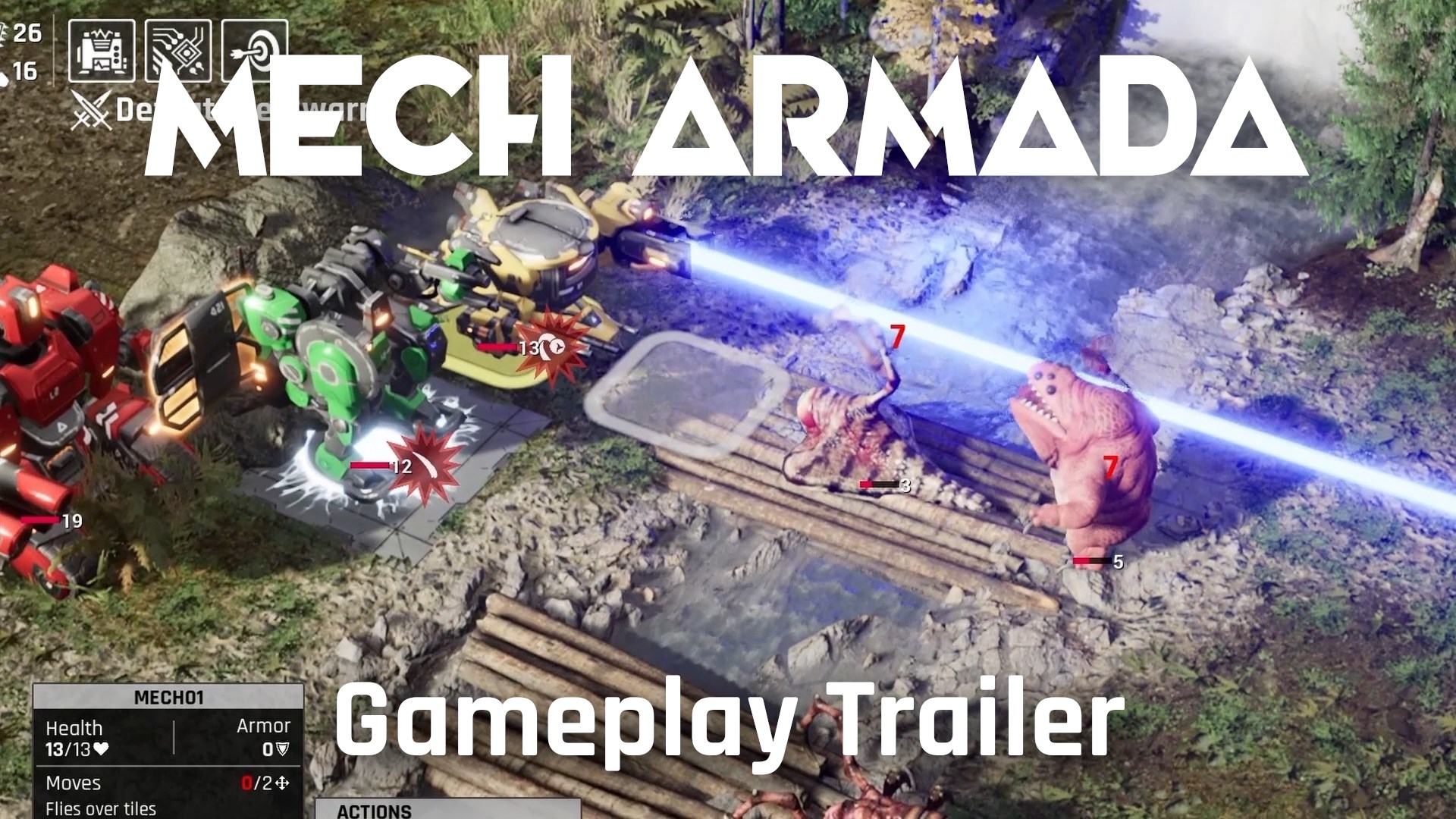 Mech Armada screenshot thumbnail video