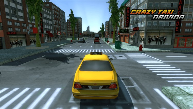 Crazy Taxi Driving 3D - PC - (Windows)