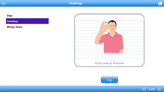 Learn Sign Language by WAGmob screenshot 1