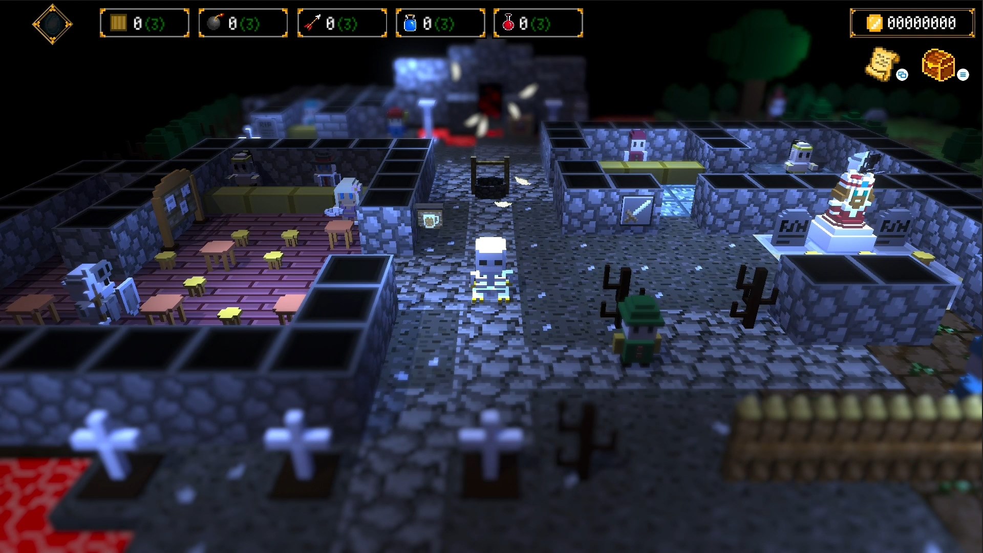 Dungeon and Gravestone screenshot thumbnail video