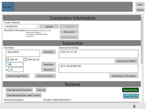 Terminal Bluetooth Screenshots 2