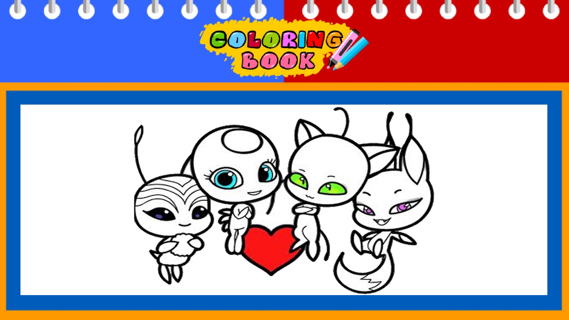 New Miraculous coloring game