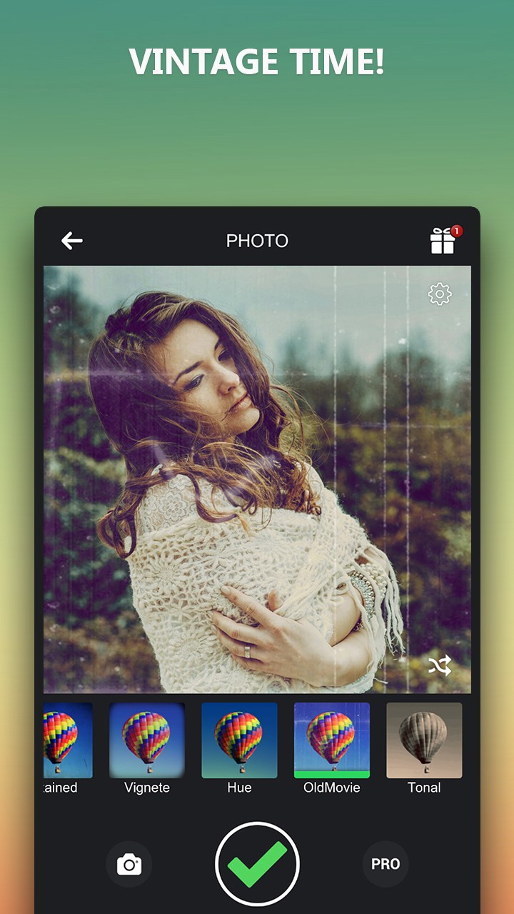 Retro Camera Filters for Windows 10 Mobile