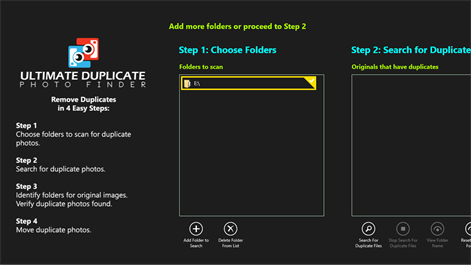 Ultimate Duplicate Photo Finder Screenshots 1