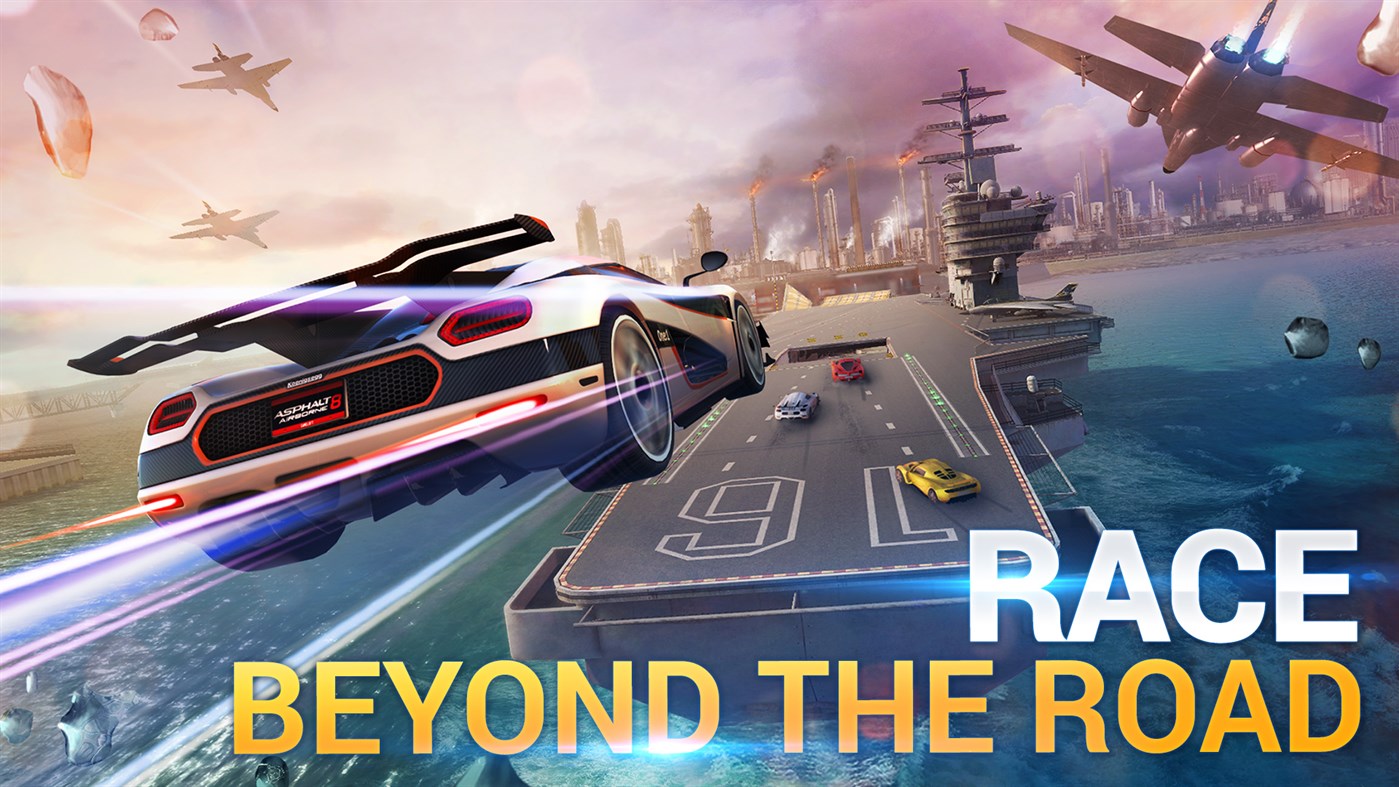 #5. Asphalt 8: Airborne (Windows) بواسطة: GAMELOFT SA