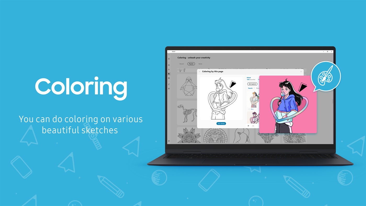 #2. PENUP (Windows) De: Samsung Electronics Co. Ltd.