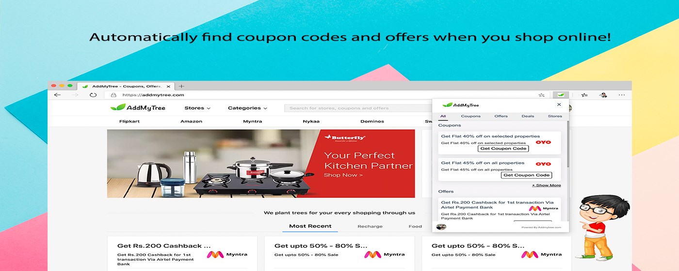 AddMyTree marquee promo image