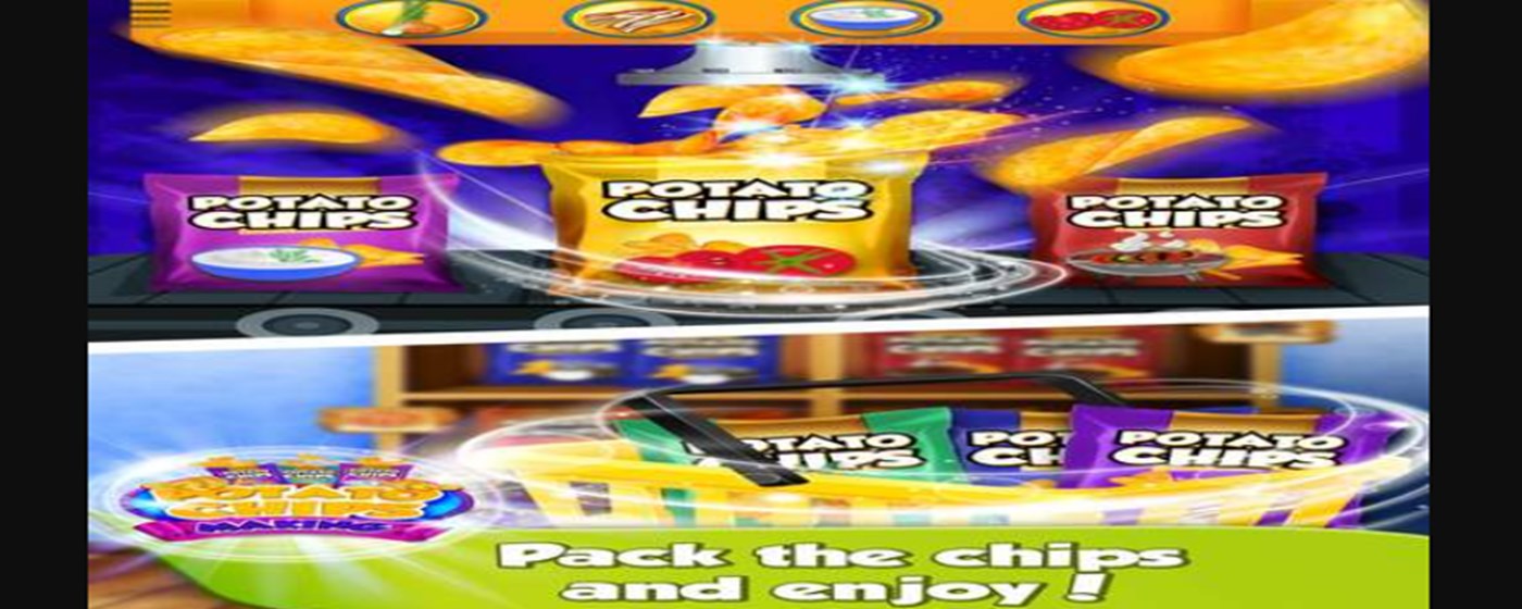Potato Chips Making Game marquee promo image