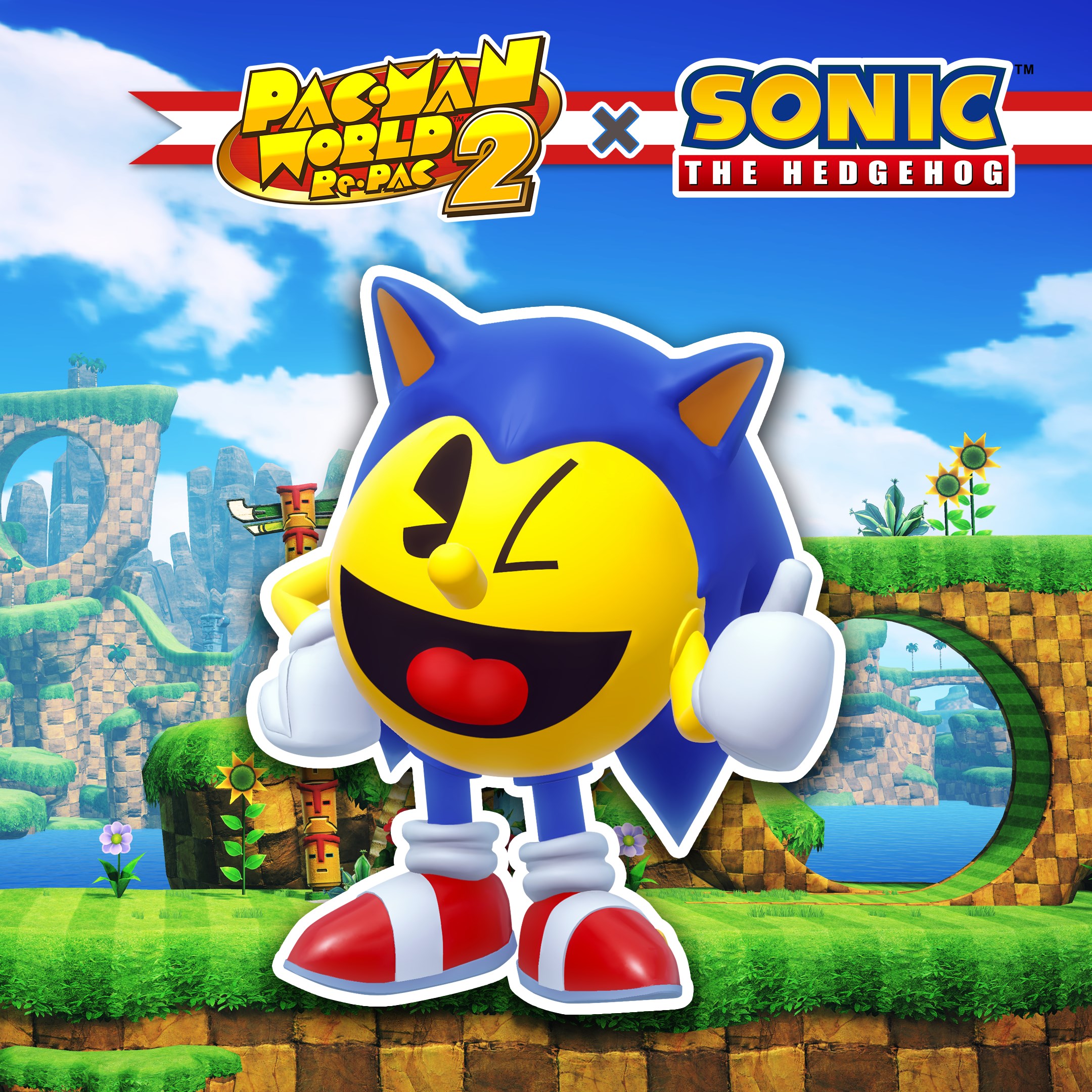 PAC-MAN WORLD 2 Re-PAC - Sonic the Hedgehog Collaboration Content
