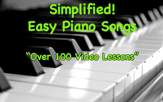 Easy Piano Songs screenshot 1