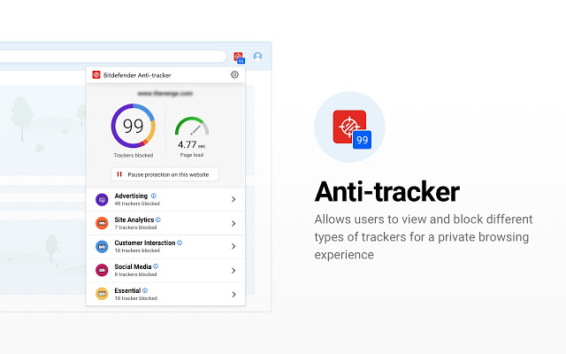 Bitdefender Anti-tracker