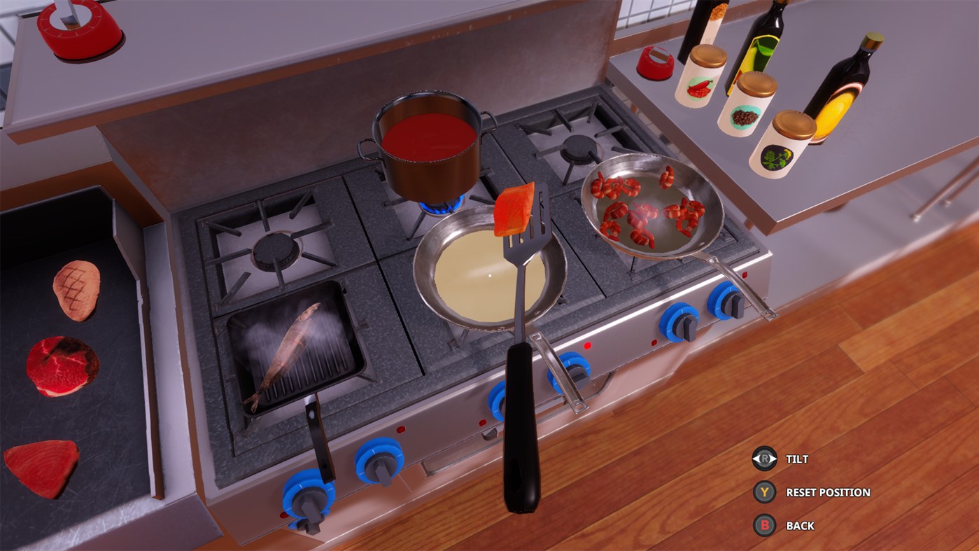 #4. Cooking Simulator (Xbox) Podle: Big Cheese Studio